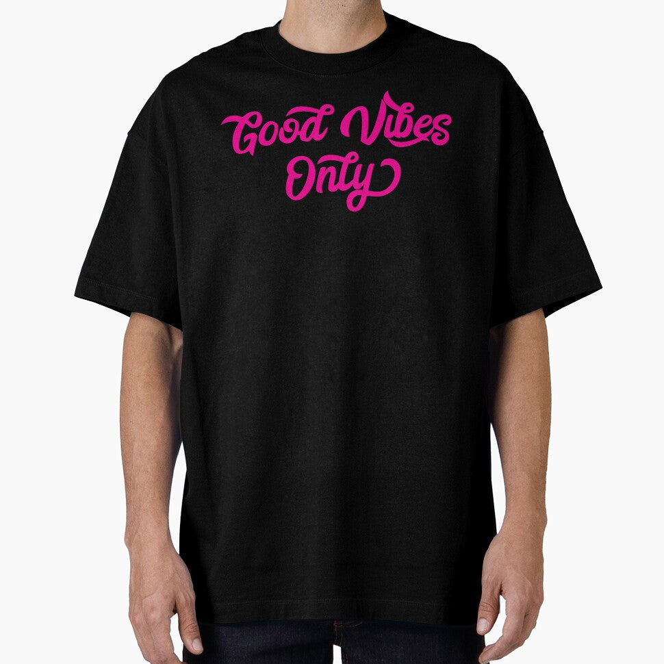 Good Vibes Only by teesaurus - Adult & Kids T-Shirts, Sweatshirts & Hoodies apparel design preview 1