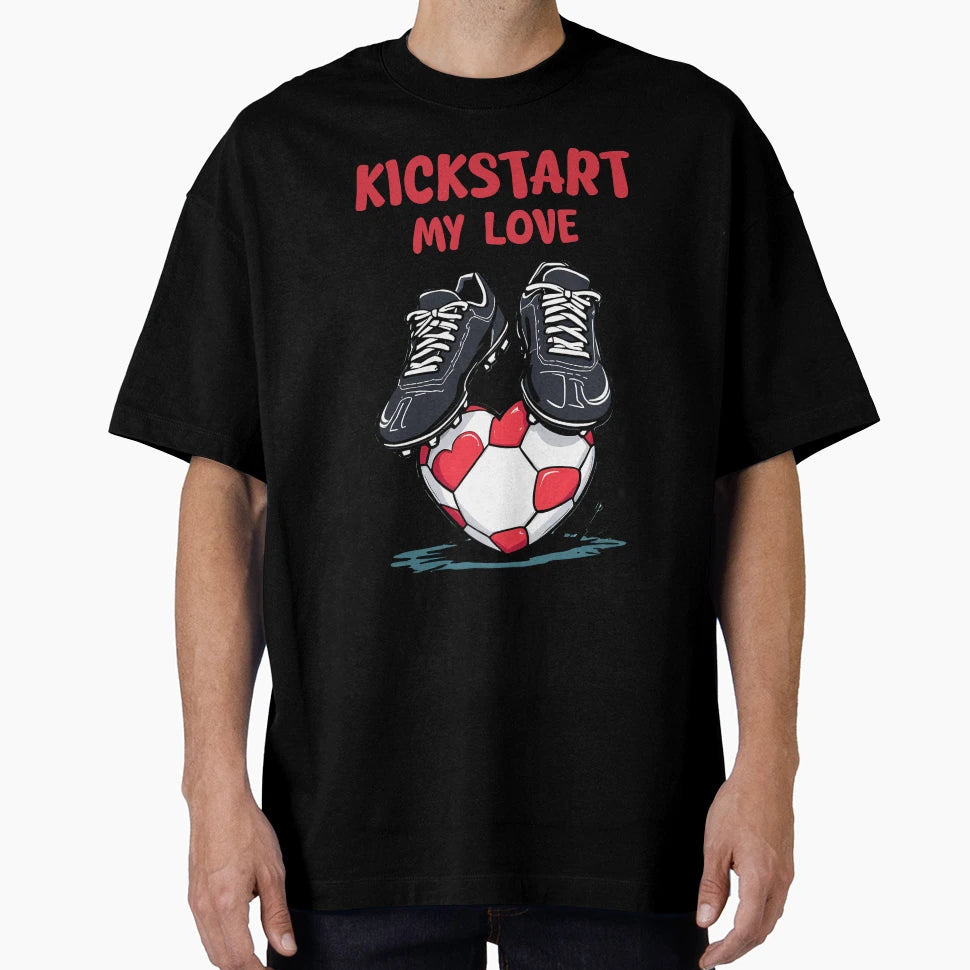 Heart Game Love Sport Valentines Day T-Shirt - Custom Art Print for Adults - T-Shirt, Sweatshirt, Hoodie
