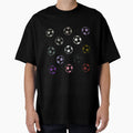 Abstract Multi Color Football Soccer T-Shirt - Streetwear Style Unisex - T-Shirt, Sweatshirt, Hoodie