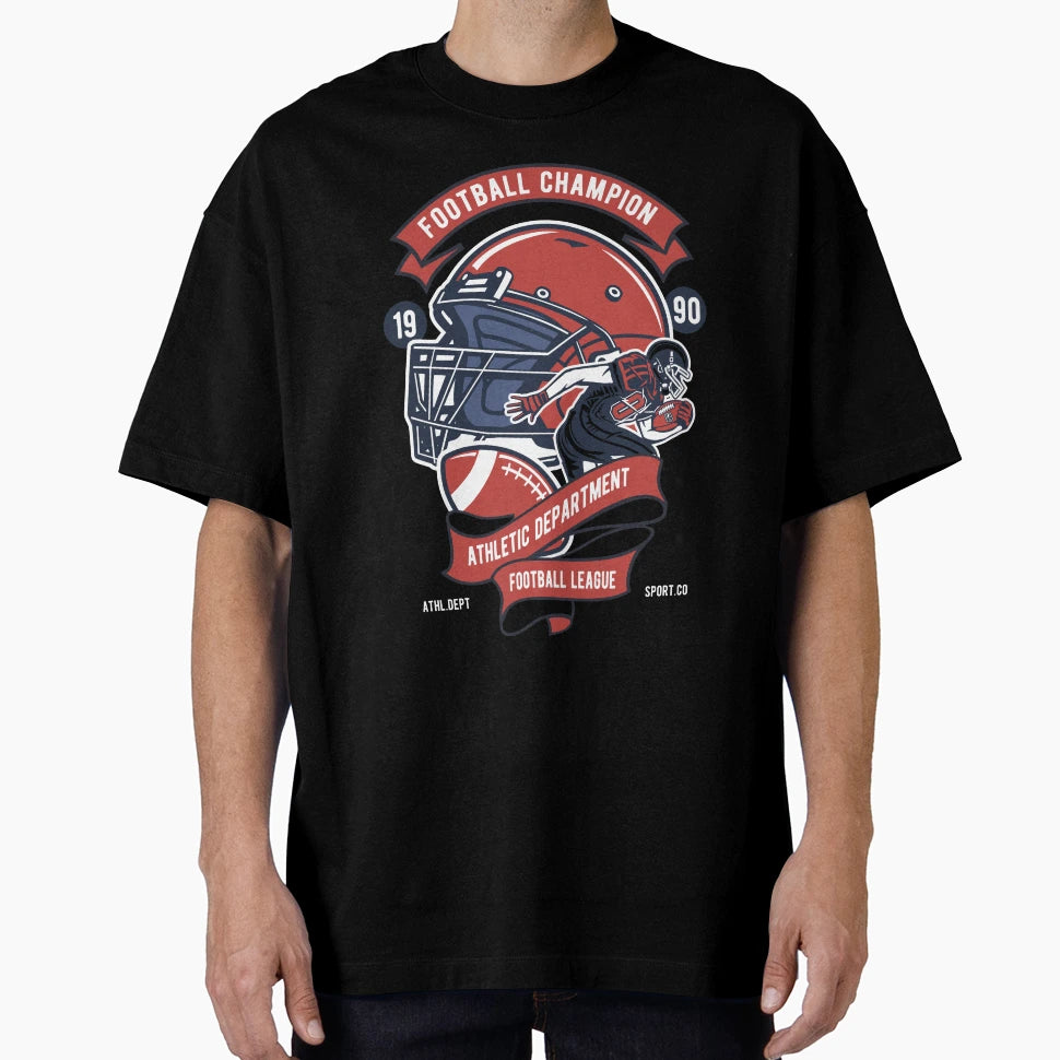 Football Champion T-Shirt - Novelty Apparel Men Women - T-Shirt, Sweatshirt, Hoodie