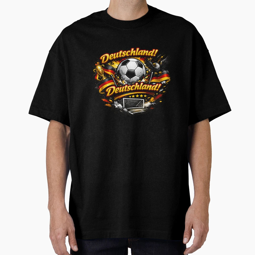 Germany Football T-Shirt - Streetwear Style for Adults - T-Shirt, Sweatshirt, Hoodie