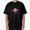 Football T-Shirt - Minimalist Print Men Women - T-Shirt, Sweatshirt, Hoodie