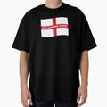 It's Coming Home England Wave Flag (On Blue) by - Adult & Kids T-Shirts, Sweatshirts & Hoodies apparel design preview 1