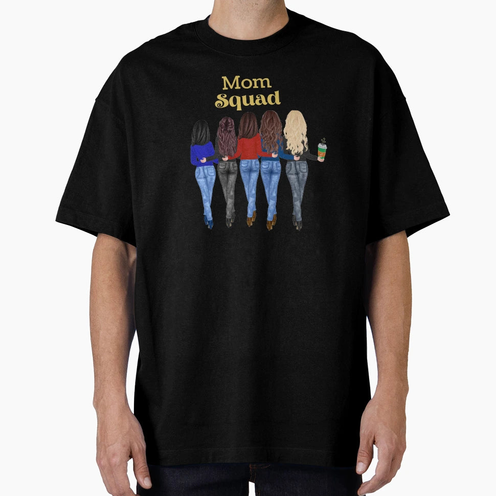 Mom Squad T-Shirt - Minimalist Print Unisex - T-Shirt, Sweatshirt, Hoodie