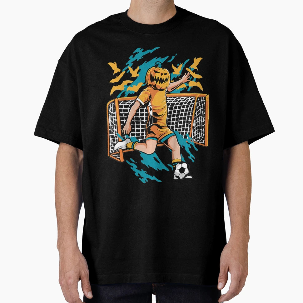Soccer Halloween T-Shirt - Unique Graphic Unisex - T-Shirt, Sweatshirt, Hoodie