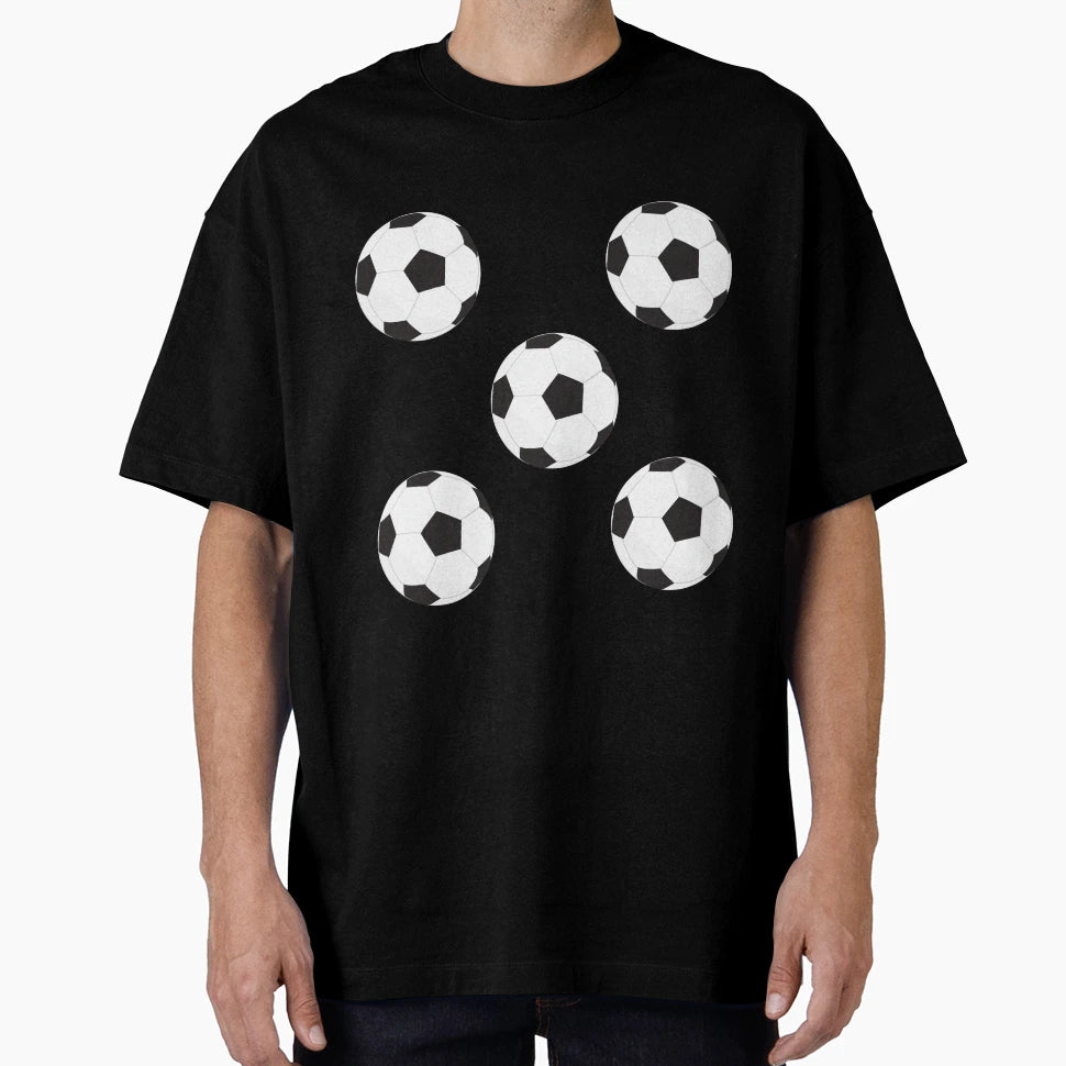 Soccer Balls T-Shirt - Trendy Graphic Unisex - T-Shirt, Sweatshirt, Hoodie