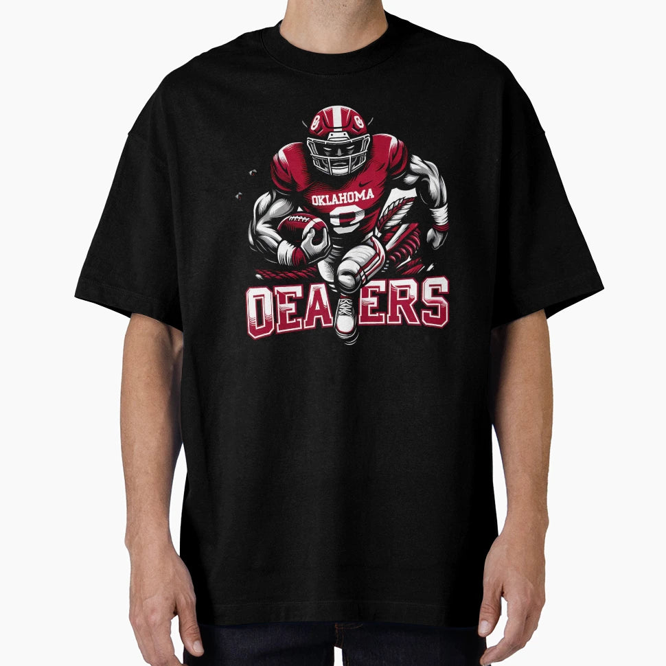Oklahoma Sooners T-Shirt - Minimalist Print for Adults - T-Shirt, Sweatshirt, Hoodie