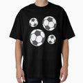 Soccer Balls Set 4 T-Shirt - Trendy Graphic Unisex - T-Shirt, Sweatshirt, Hoodie