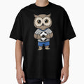 Soccer Owl Player Cartoon Mascot T-Shirt - Unique Graphic for Adults - T-Shirt, Sweatshirt, Hoodie