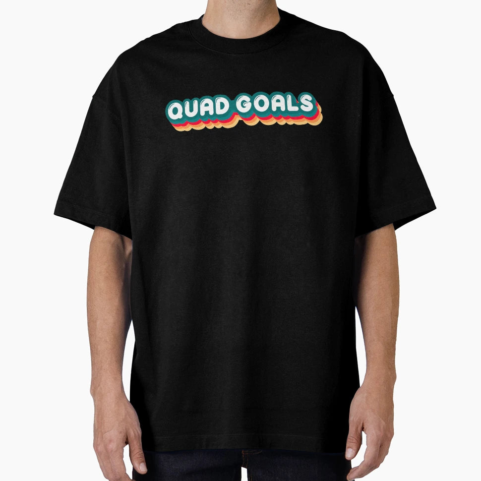 Quad Goals Roller Skates T-Shirt - Custom Art Print Men Women - T-Shirt, Sweatshirt, Hoodie