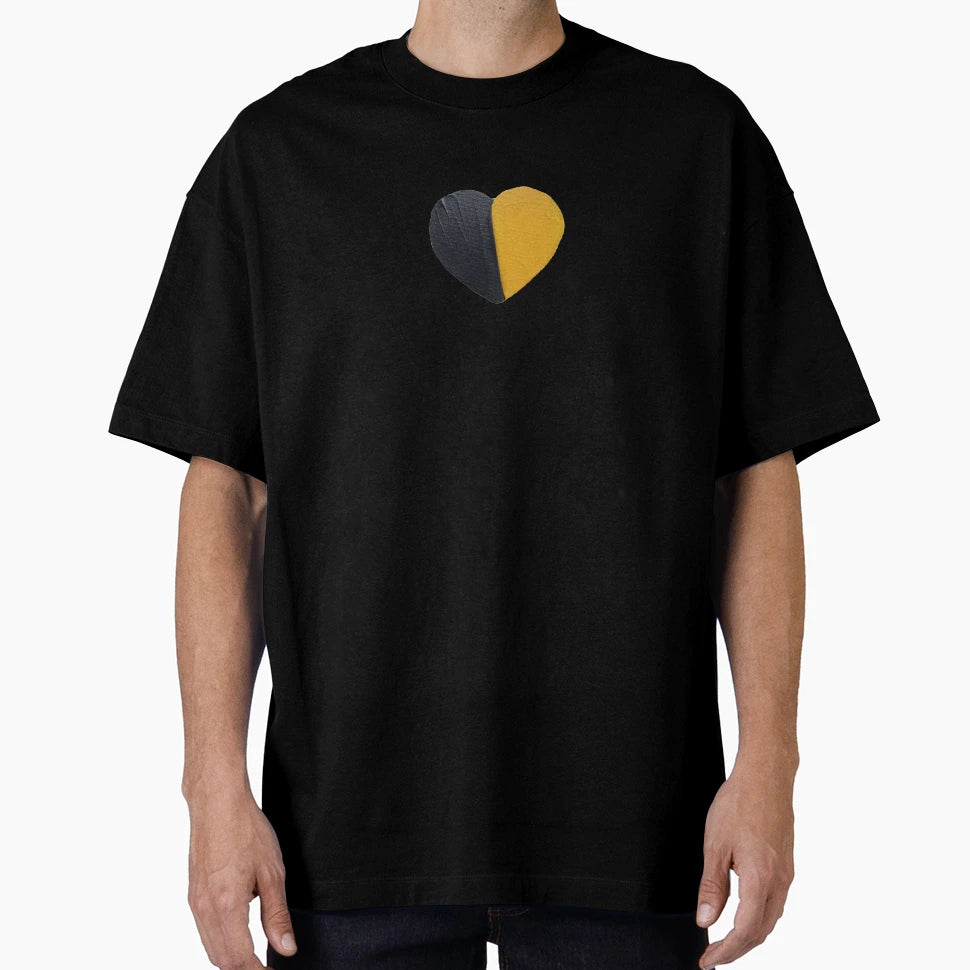 Heart Football T-Shirt - Unique Graphic Unisex - T-Shirt, Sweatshirt, Hoodie