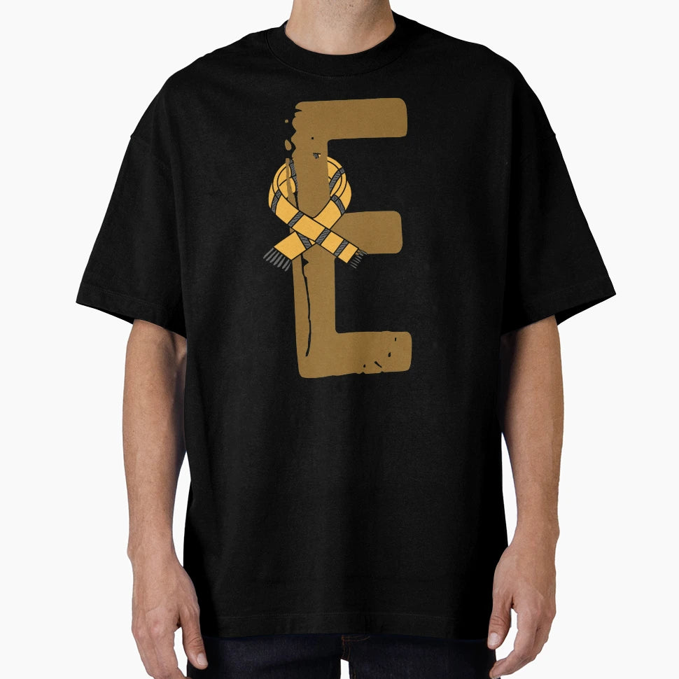 E Letter Magic School Team Badger T-Shirt - Novelty Apparel Unisex - T-Shirt, Sweatshirt, Hoodie