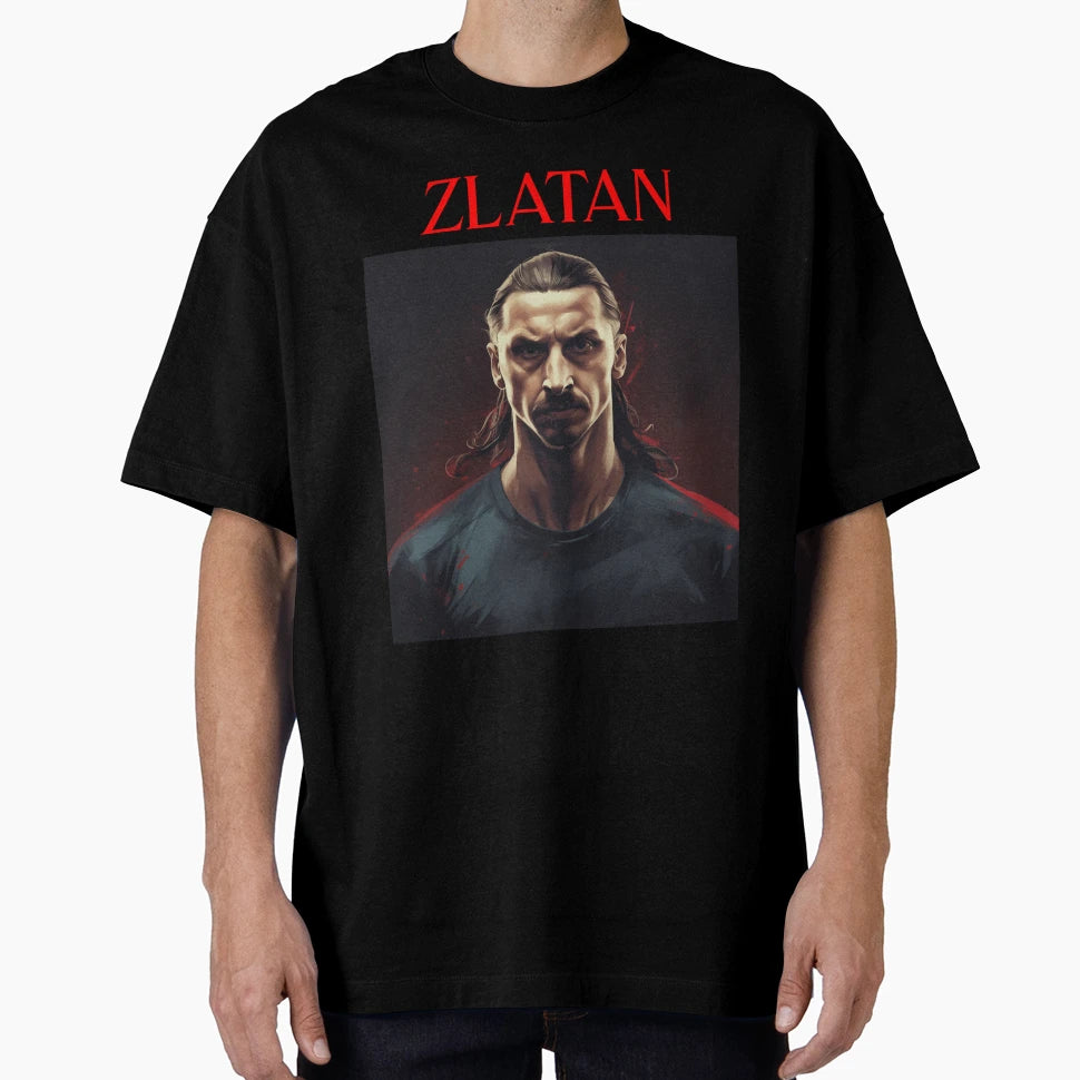 Zlatan Black T-Shirt - Minimalist Print Unisex - T-Shirt, Sweatshirt, Hoodie