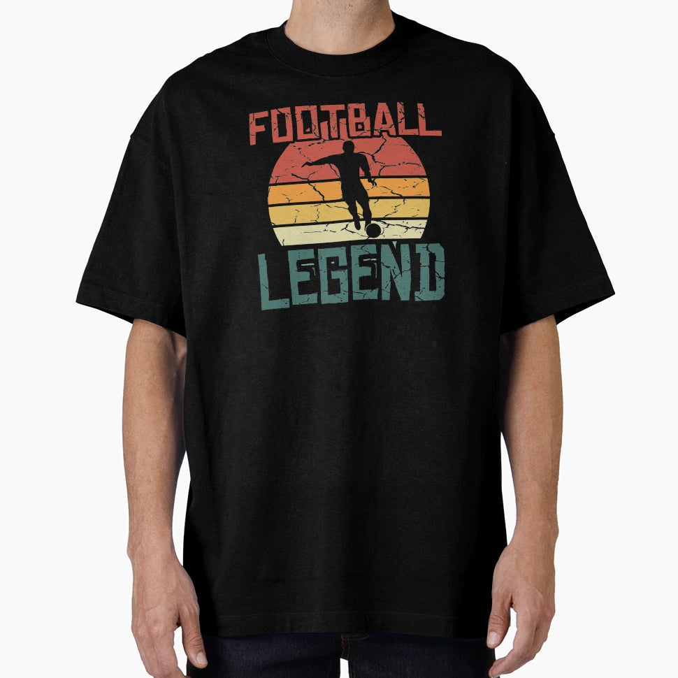 Distressed Football Legend T-Shirt - Streetwear Style for Adults - T-Shirt, Sweatshirt, Hoodie