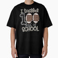 I Tackled 100 Days School Leopard T-Shirt - Novelty Apparel for Adults - T-Shirt, Sweatshirt, Hoodie