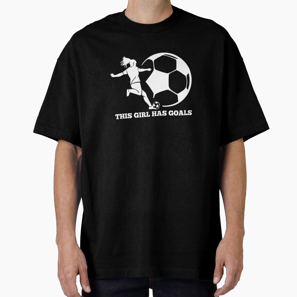 Soccer Female Soccer Player Kicking T-Shirt - Unique Graphic Unisex - T-Shirt, Sweatshirt, Hoodie