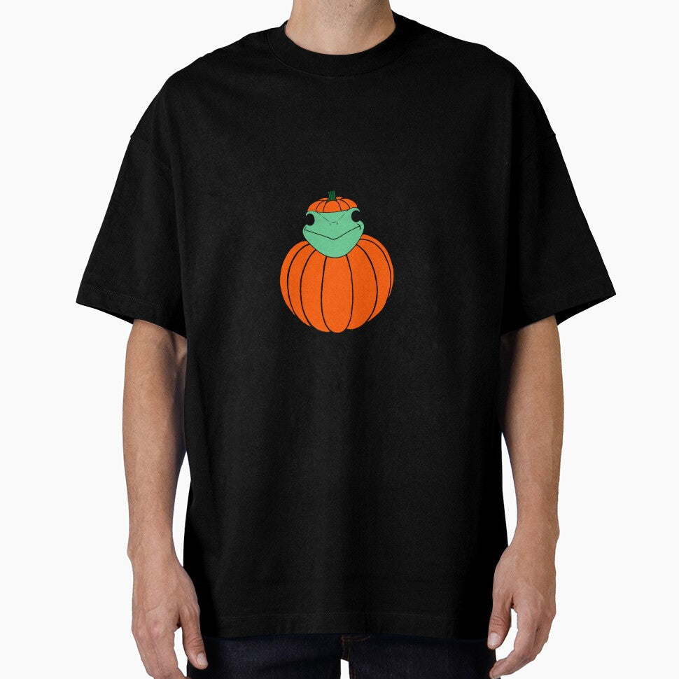 Pumpkin frog by ErinEG03 - Adult & Kids T-Shirts, Sweatshirts & Hoodies apparel design preview 1