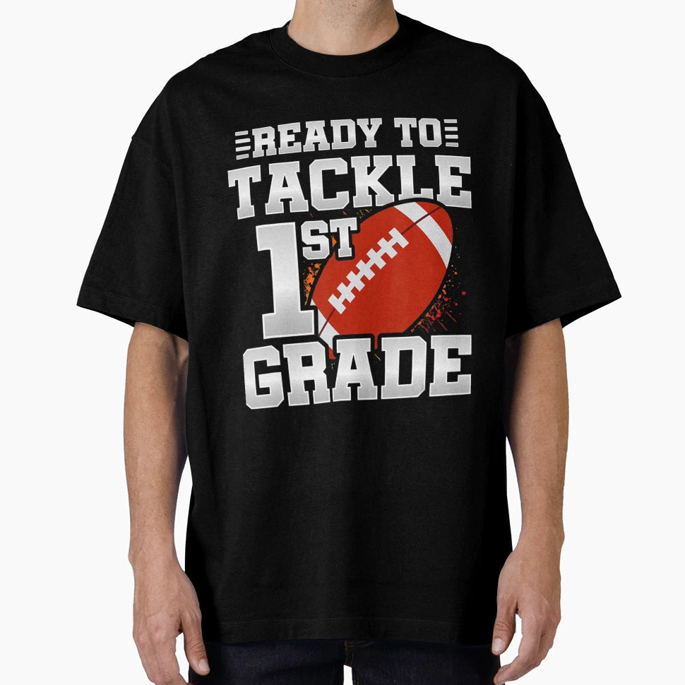 First Grader Back To School Teacher T-Shirt - Unique Graphic Unisex - T-Shirt, Sweatshirt, Hoodie