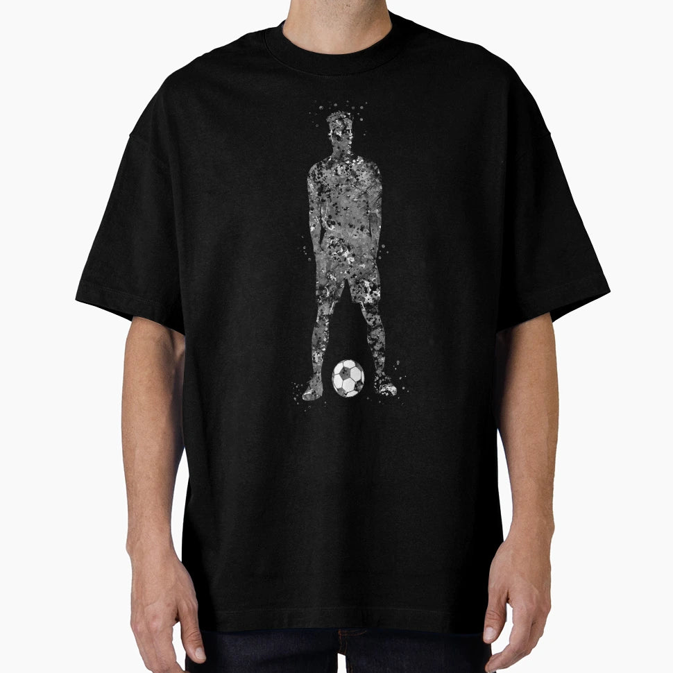 Male Soccer Player T-Shirt - Unique Graphic Unisex - T-Shirt, Sweatshirt, Hoodie