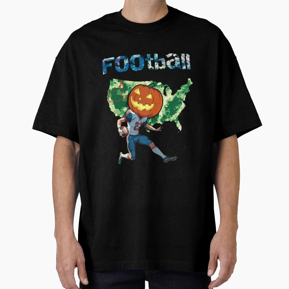 Football Usa Funny Halloween T-Shirt - Fun Novelty Design Unisex - T-Shirt, Sweatshirt, Hoodie