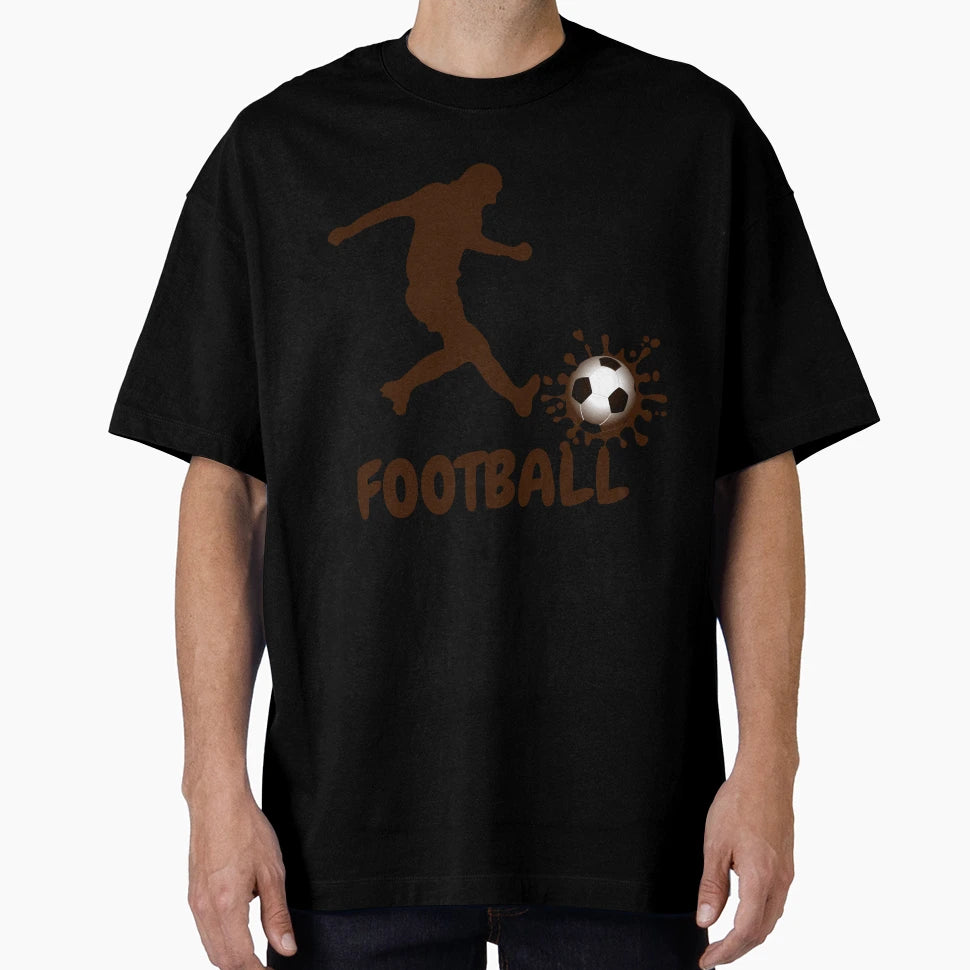 Football Player T-Shirt - Unique Graphic for Adults - T-Shirt, Sweatshirt, Hoodie