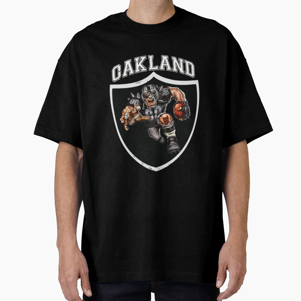Oakland Football T-Shirt - Novelty Apparel for Adults - T-Shirt, Sweatshirt, Hoodie