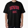 College Football Senior 2025 T-Shirt - Aesthetic Graphic Unisex - T-Shirt, Sweatshirt, Hoodie