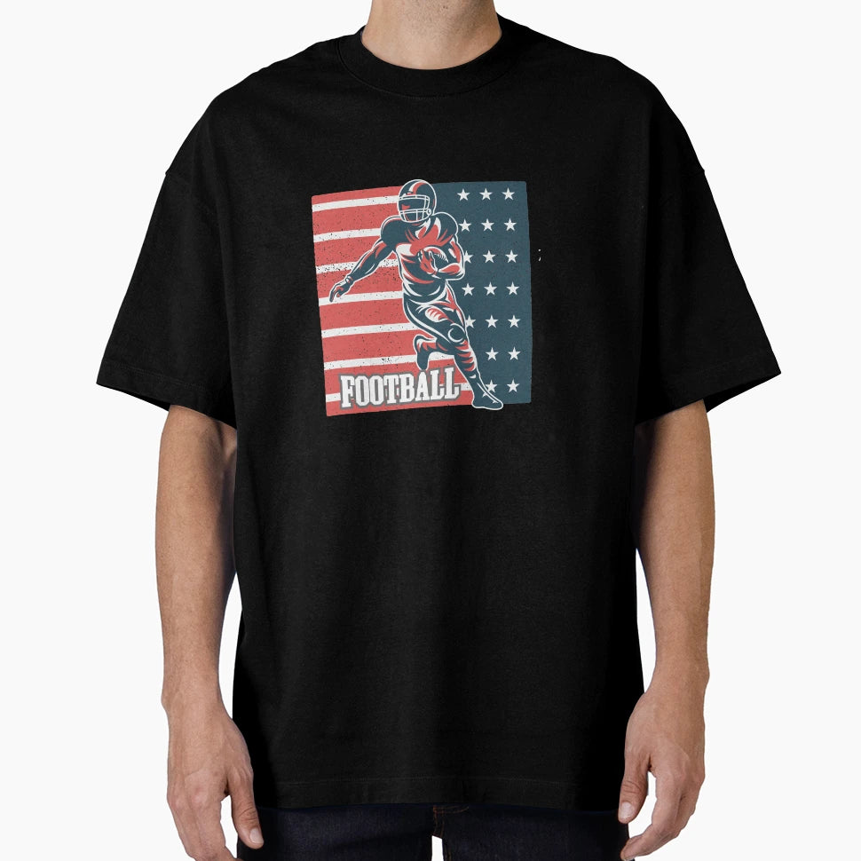 Copy Just Who Loves Football T-Shirt - Fun Novelty Design Unisex - T-Shirt, Sweatshirt, Hoodie
