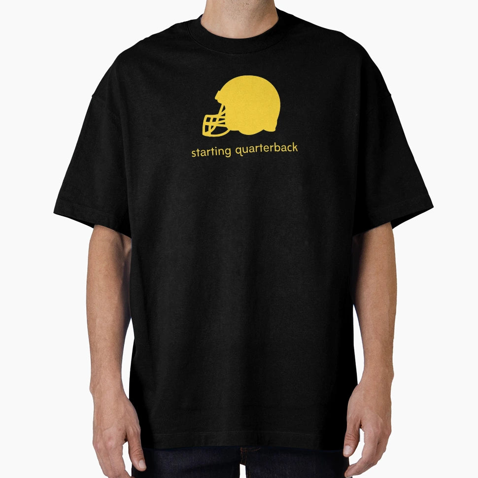 Starting Quarterback T-Shirt - Fun Novelty Design Men Women - T-Shirt, Sweatshirt, Hoodie