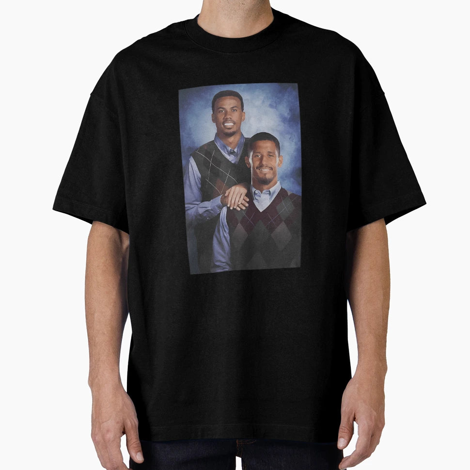 Gabriel And William Saliba Step Brothers T-Shirt - Graphic Print Unisex - T-Shirt, Sweatshirt, Hoodie
