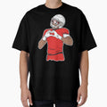 Football Player Heart Sign T-Shirt - Graphic Print Men Women - T-Shirt, Sweatshirt, Hoodie
