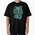 Good Vibes Only Typography by ShipperDesigns - Adult & Kids T-Shirts, Sweatshirts & Hoodies apparel design preview 1