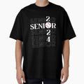 Baseball Player Graduation 2024 Senior T-Shirt - Graphic Print Men Women - T-Shirt, Sweatshirt, Hoodie
