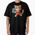 Rugby Cat T-Shirt - Fun Novelty Design Men Women - T-Shirt, Sweatshirt, Hoodie