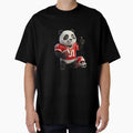 Panda Gridiron Champ 3D American T-Shirt - Casual Everyday Wear Men Women - T-Shirt, Sweatshirt, Hoodie