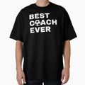 Best Coach Ever Soccer Football White T-Shirt - Streetwear Style for Adults - T-Shirt, Sweatshirt, Hoodie