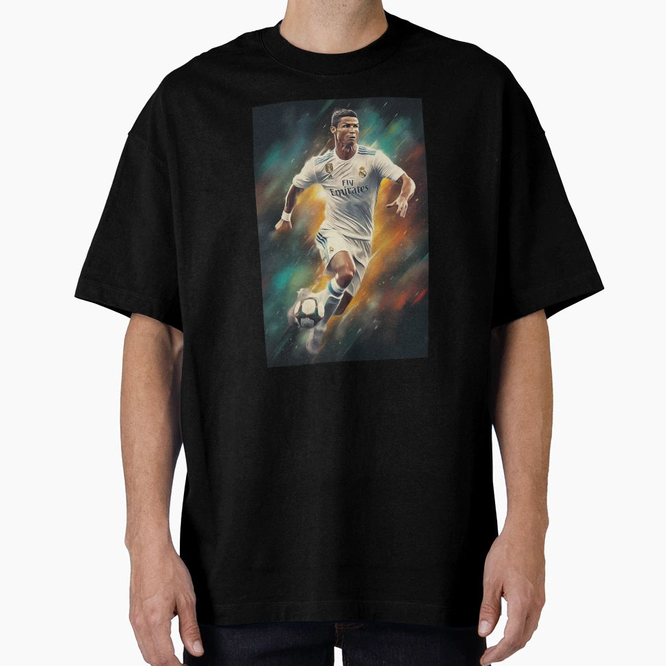 Cristiano Ronaldo Plays T-Shirt - Novelty Apparel Men Women - T-Shirt, Sweatshirt, Hoodie