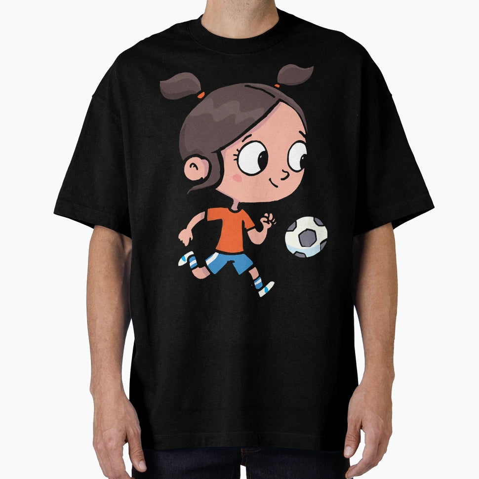 Ponytails Successfully Leads Soccer Ball T-Shirt - Novelty Apparel Unisex - T-Shirt, Sweatshirt, Hoodie
