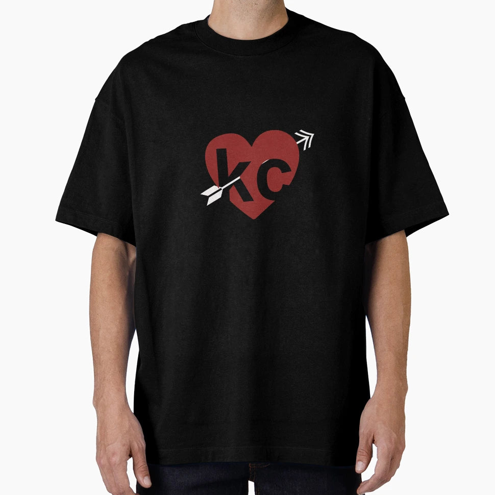 Kc Heart T-Shirt - Custom Art Print Unisex - T-Shirt, Sweatshirt, Hoodie
