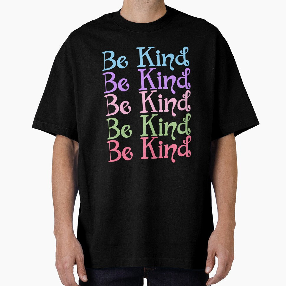 Be Kind Typography by RedSparkle - Adult & Kids T-Shirts, Sweatshirts & Hoodies apparel design preview 1