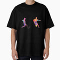 Mens Football Dribbling Ball While T-Shirt - Fun Novelty Design for Adults - T-Shirt, Sweatshirt, Hoodie