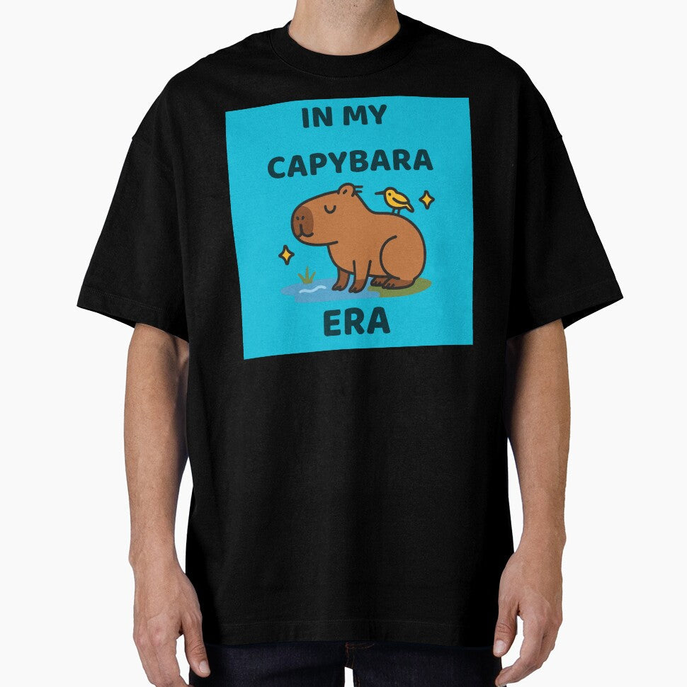 In My Capybara Era Blue by Lotus Love Tarot - Adult & Kids T-Shirts, Sweatshirts & Hoodies apparel design preview 1