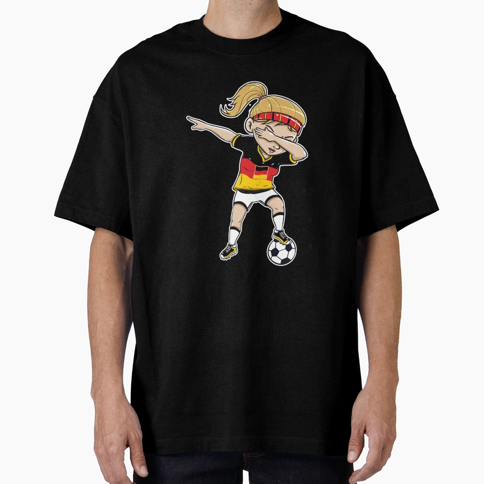 Dabbing Soccer Player Funny T-Shirt - Casual Everyday Wear for Adults - T-Shirt, Sweatshirt, Hoodie