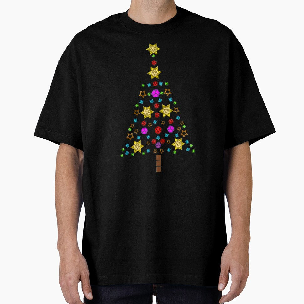Holiday Dice Christmas Tree by cmarazdv - Adult & Kids T-Shirts, Sweatshirts & Hoodies apparel design preview 1