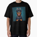 Happy Chic Rottweiler by Nocturne Paws - Adult & Kids T-Shirts, Sweatshirts & Hoodies apparel design preview 1