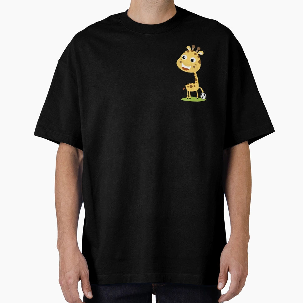 Giraffe Soccer Goalkeeper T-Shirt - Minimalist Print Men Women - T-Shirt, Sweatshirt, Hoodie