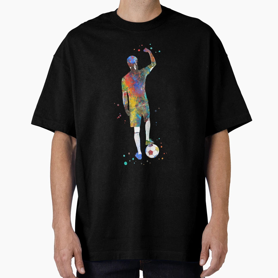 Male Soccer Player T-Shirt - Novelty Apparel Men Women - T-Shirt, Sweatshirt, Hoodie