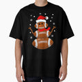 Football Snowman Football T-Shirt - Unique Graphic Unisex - T-Shirt, Sweatshirt, Hoodie