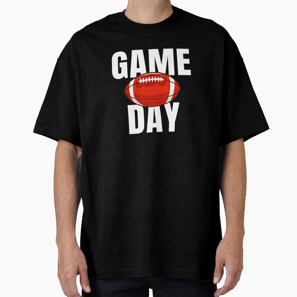 Game Day Football Bold Sports Fan T-Shirt - Streetwear Style Men Women - T-Shirt, Sweatshirt, Hoodie