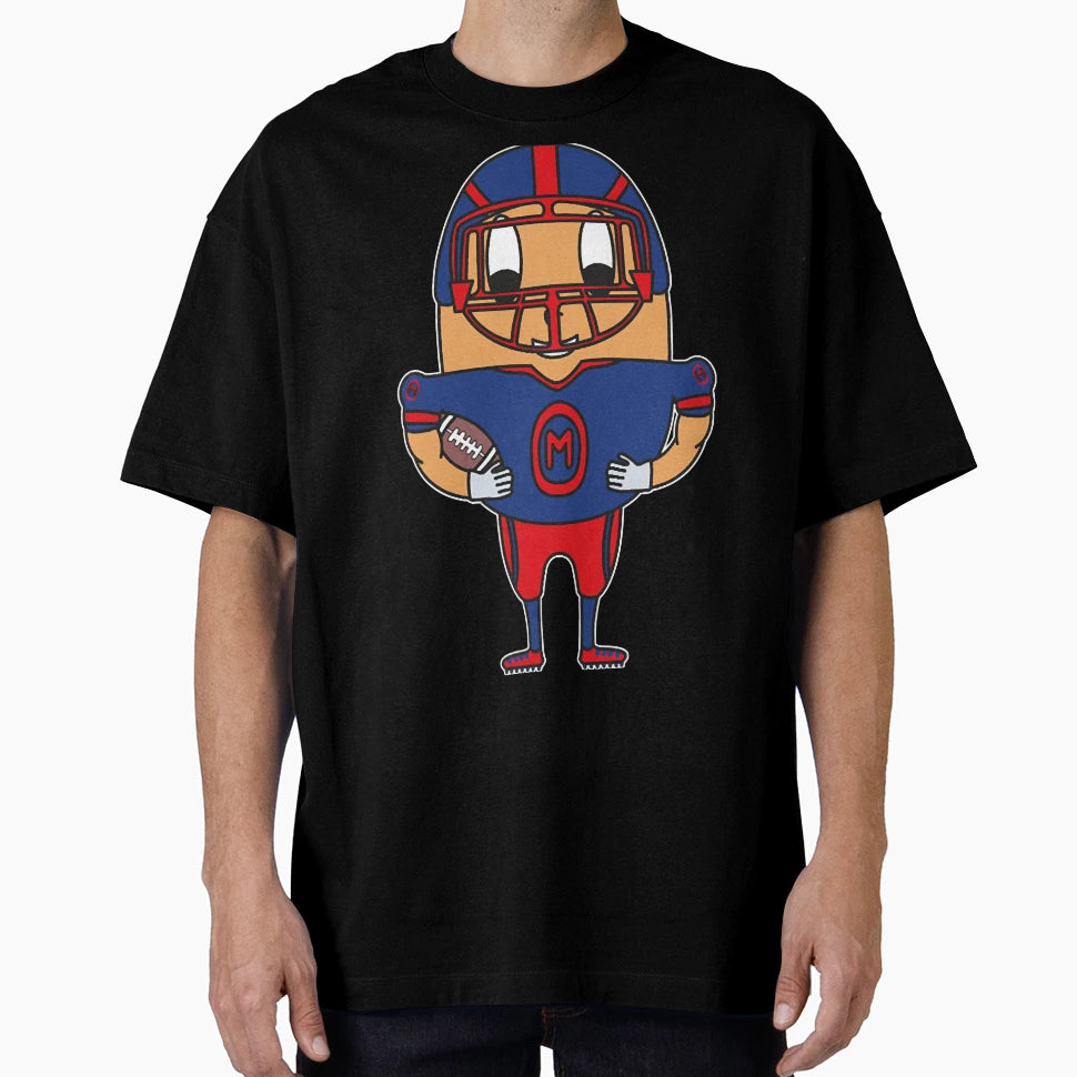 American Football Player Egg T-Shirt - Aesthetic Graphic Unisex - T-Shirt, Sweatshirt, Hoodie